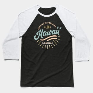 Surfing in paradise T-Shirt Hawaii Aloha Shirt Vintage Baseball T-Shirt